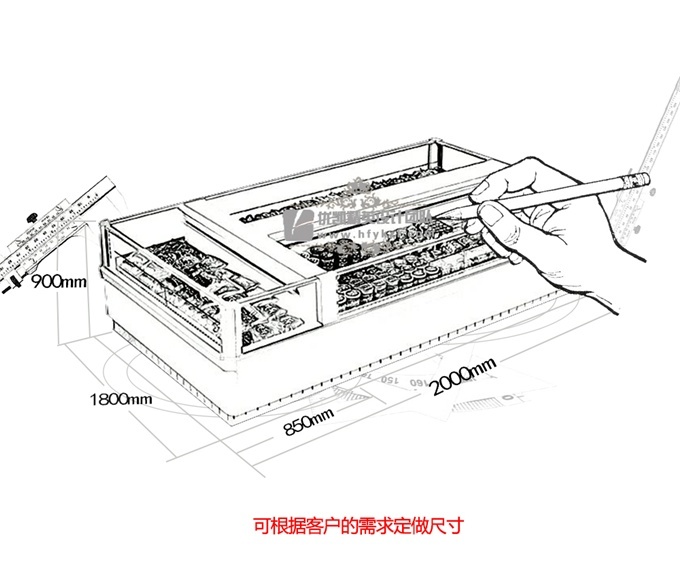 DG-EA型風冷雙島柜組合（暢銷產品）