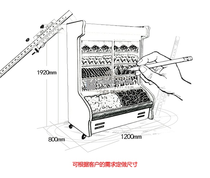 SG-DC型直冷保鮮柜（暢銷產品）