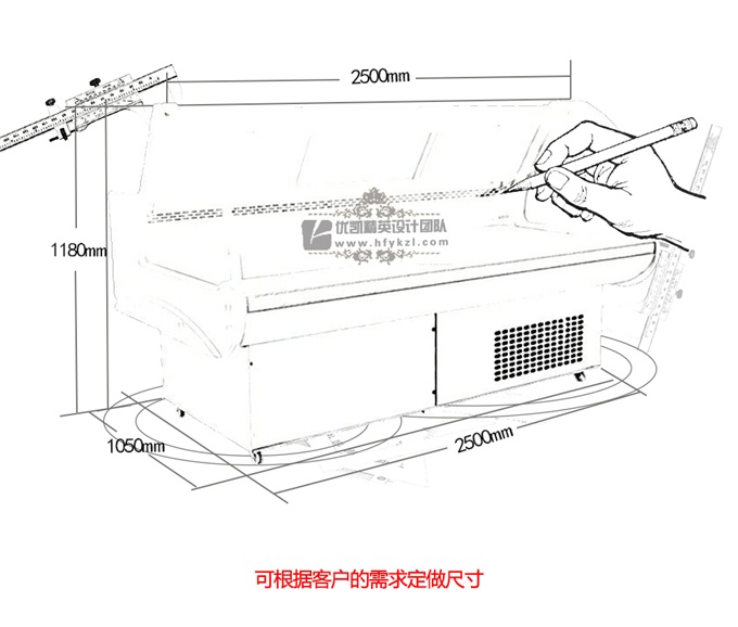 SS-E型風冷熟食柜
